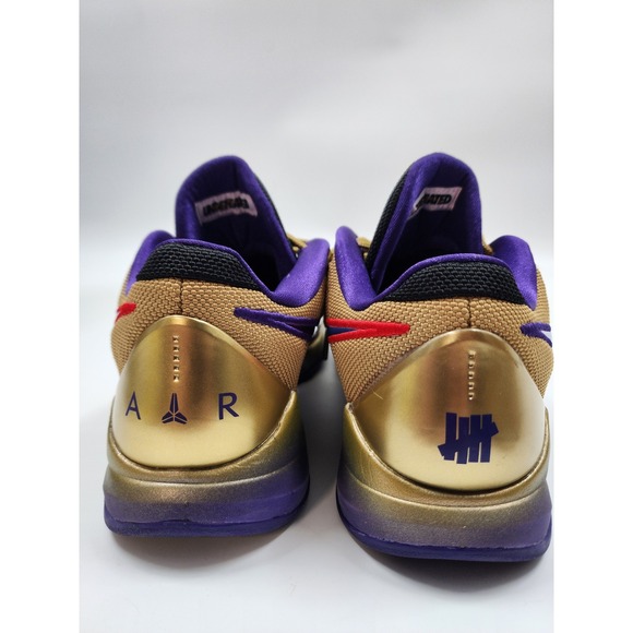 Nike Kobe 5 Protro Undefeated Hall of Fame Gold Purple DA6809-700 Mens Size 9 main image 4